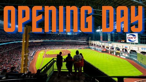 IT'S HERE! OPENING DAY IS HERE! .